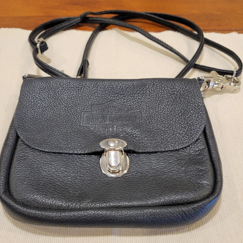 πEUC~ HARLEY-DAVIDSON CROSSBODY BAG - Picture 2 of 11